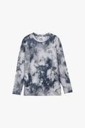 Warmer Long-Sleeved Shirt -Tie dye Navy