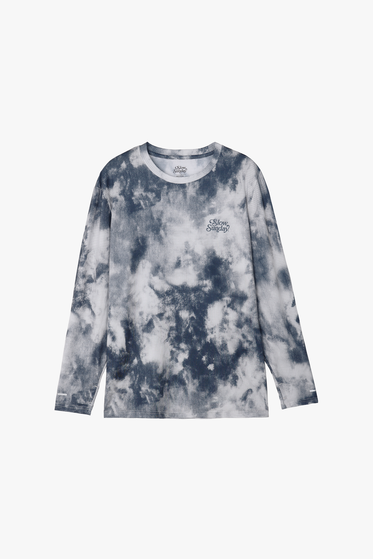 Warmer Long-Sleeved Shirt -Tie dye Navy