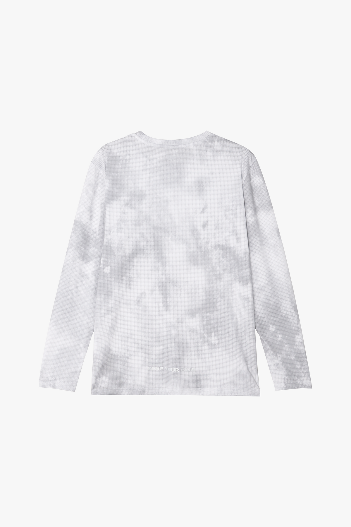 Warmer Long-Sleeved Shirt -Tie dye Gray