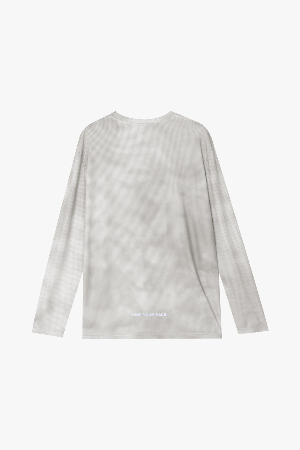 Warmer Long-Sleeved Shirt -Tie dye Warm Gray