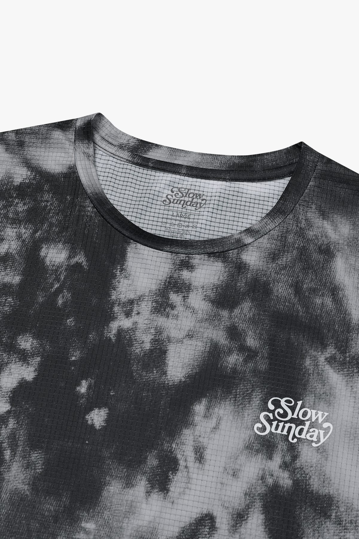 Warmer Long-Sleeved Shirt -Tie dye Black