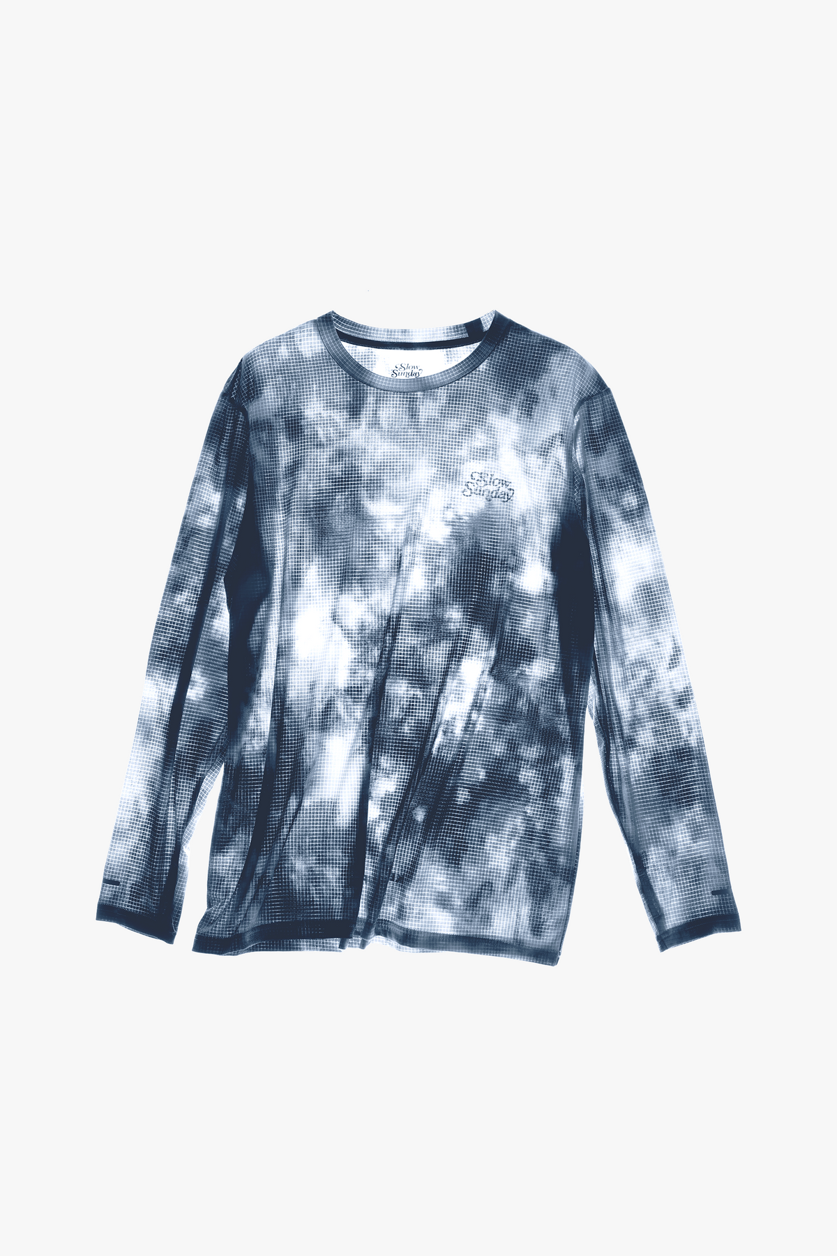 Warmer Long-Sleeved Shirt -Tie dye Navy