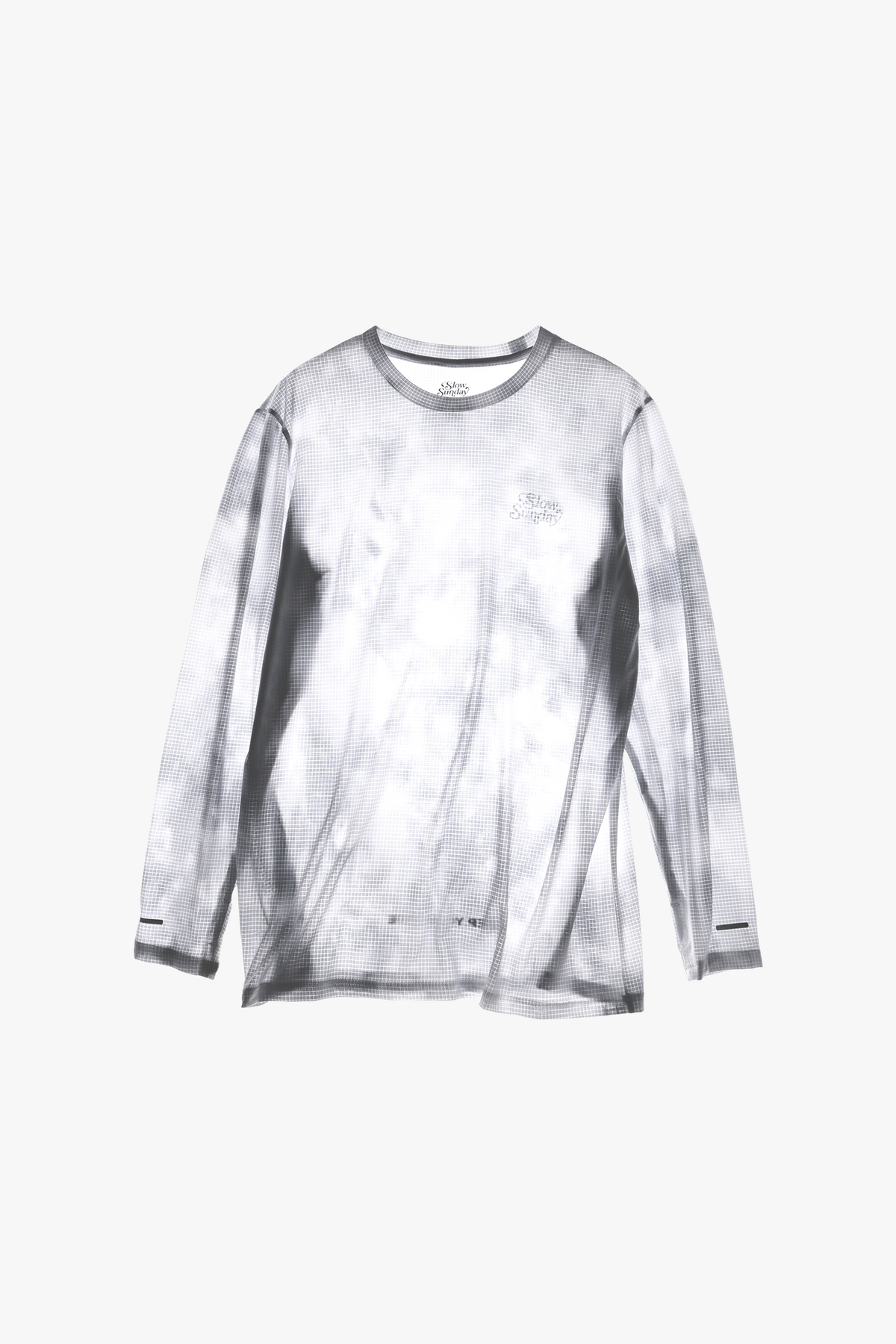 Warmer Long-Sleeved Shirt -Tie dye Gray