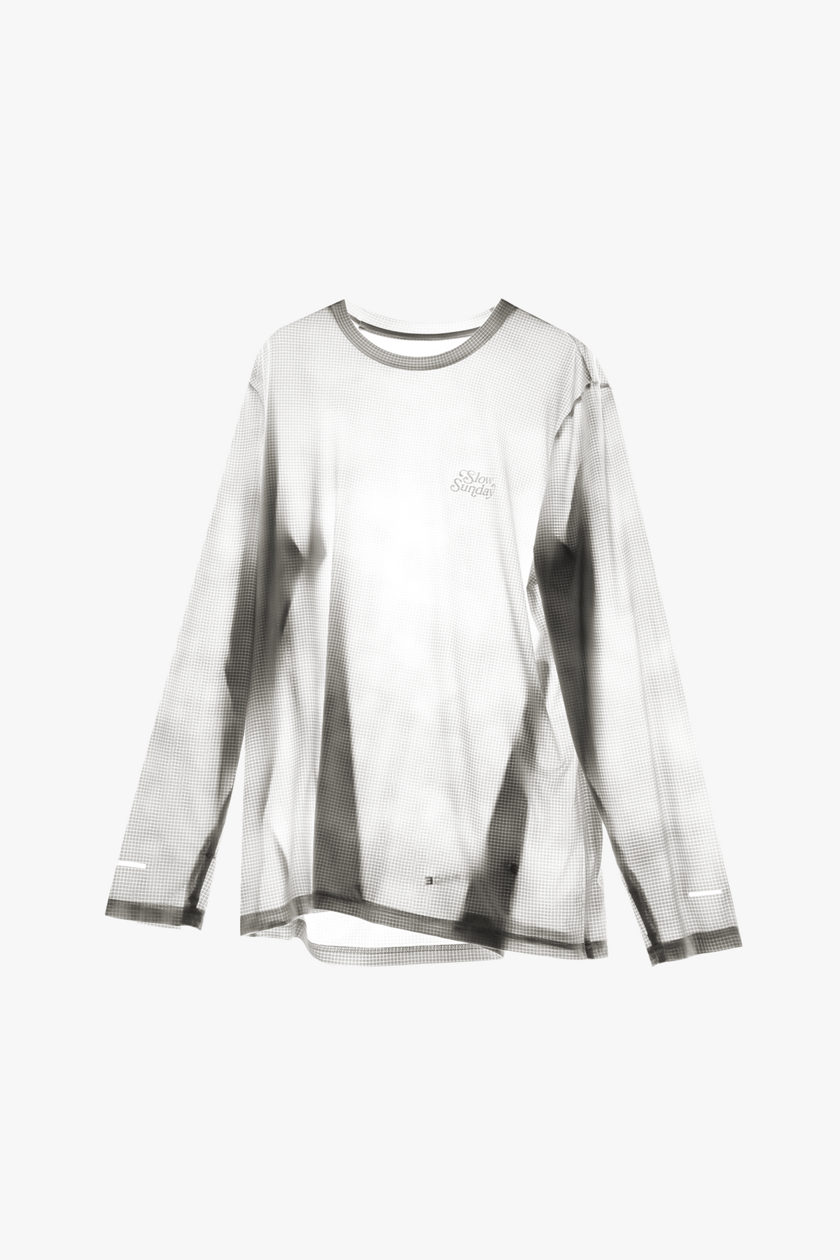 Warmer Long-Sleeved Shirt -Tie dye Warm Gray
