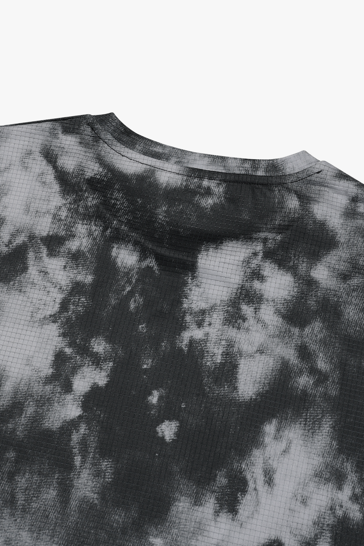 Warmer Long-Sleeved Shirt -Tie dye Black