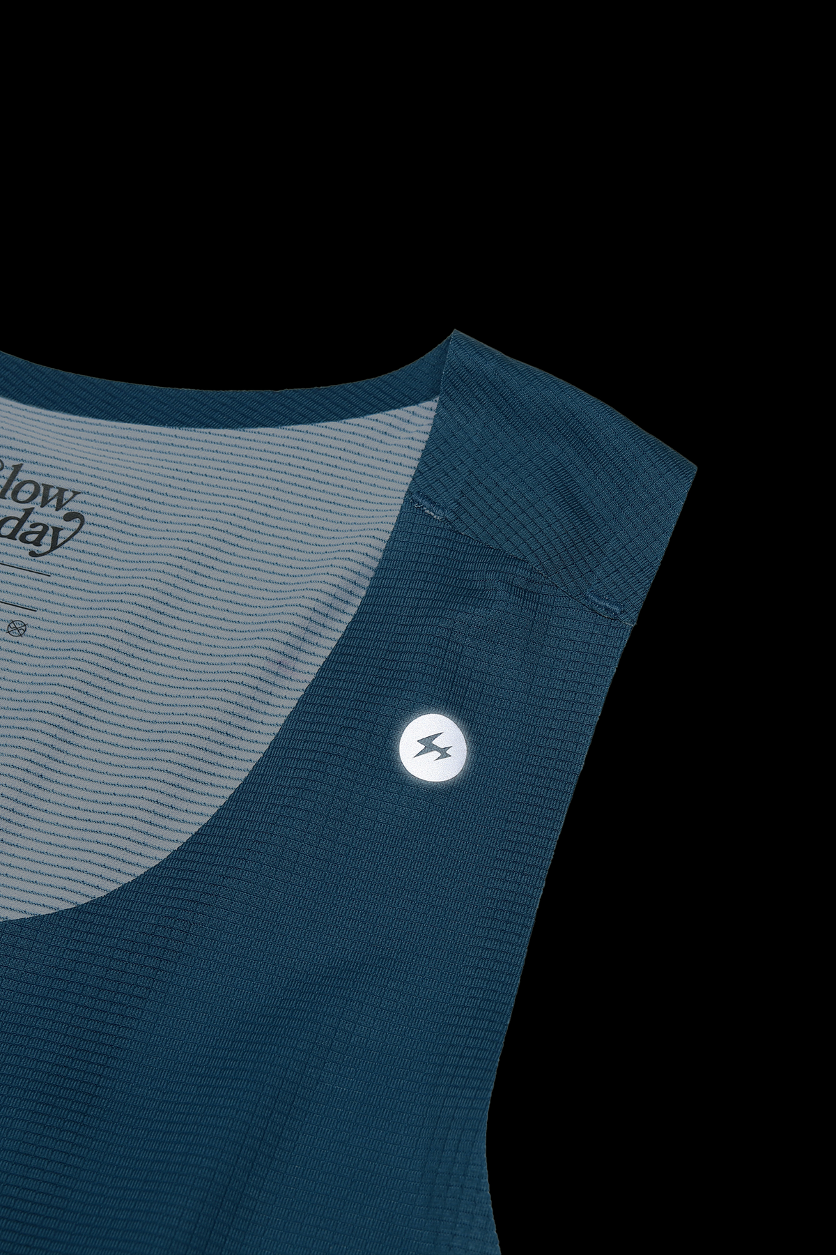 Singlet -Peacock Blue