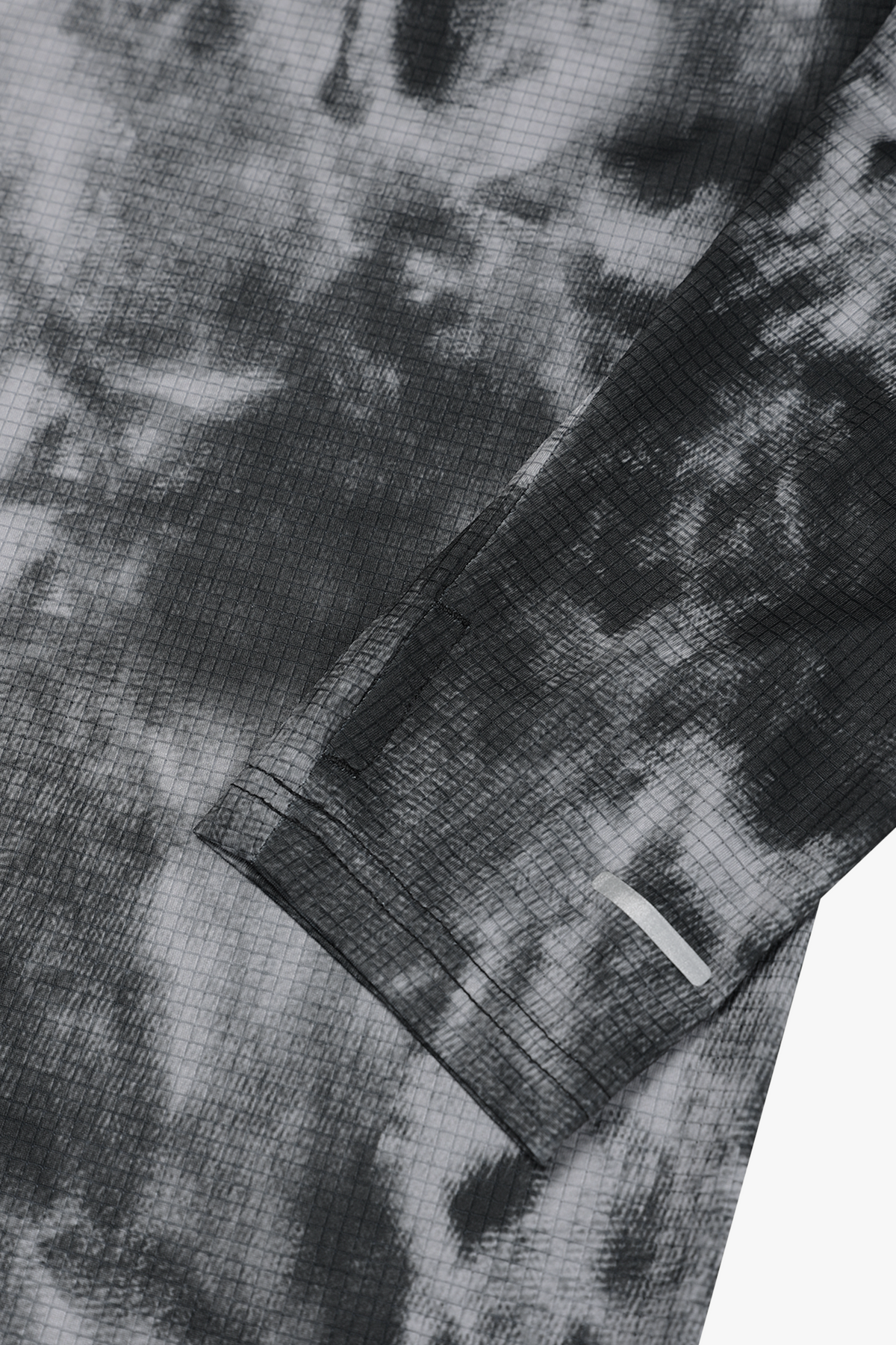 Warmer Long-Sleeved Shirt -Tie dye Black