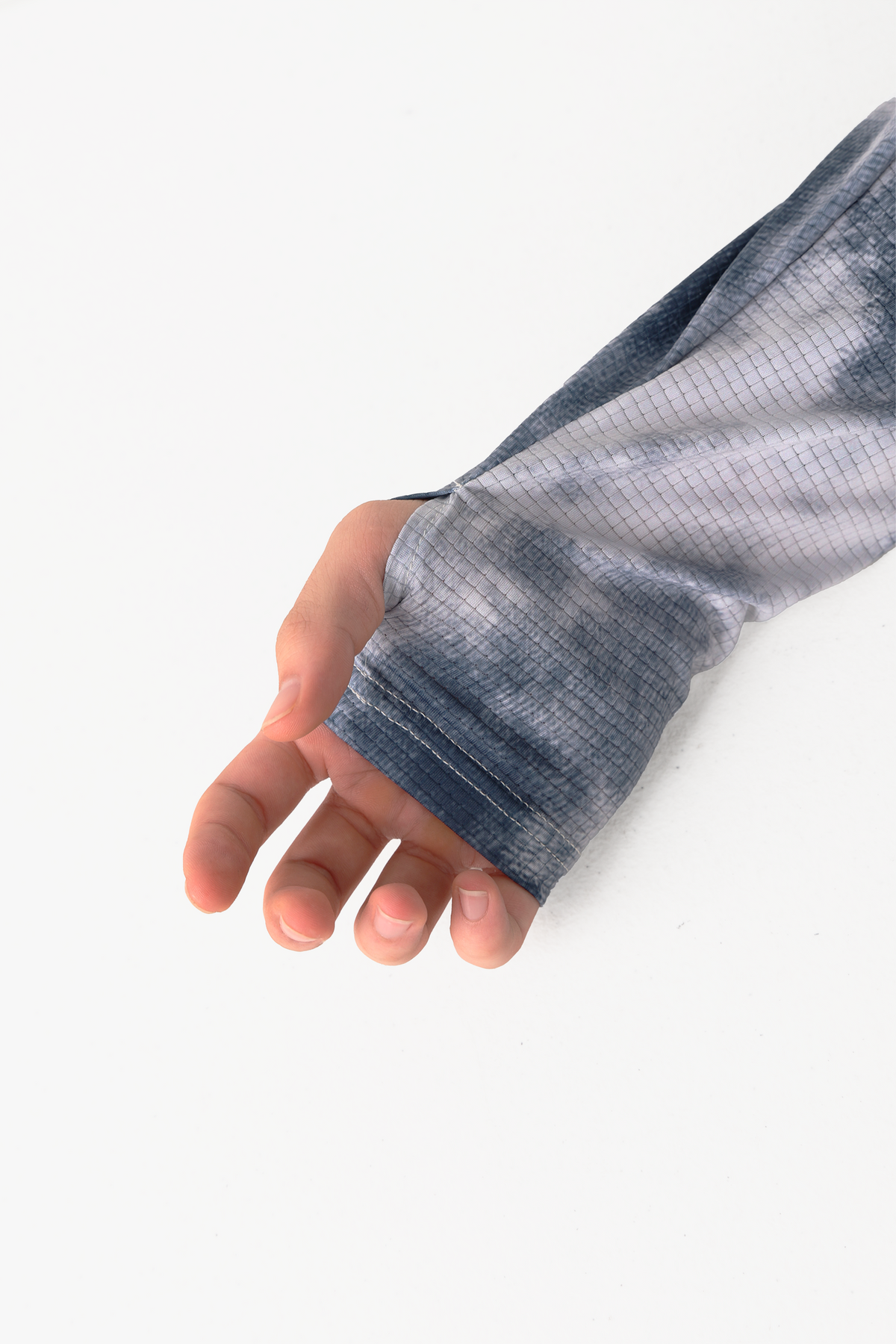 Warmer Long-Sleeved Shirt -Tie dye Navy