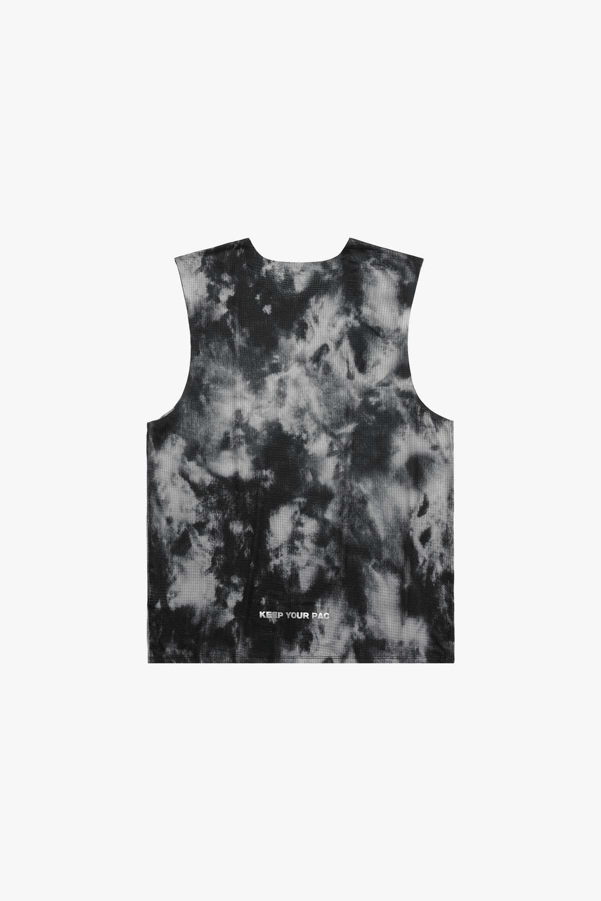 Sleeveless - Tie Dye Black