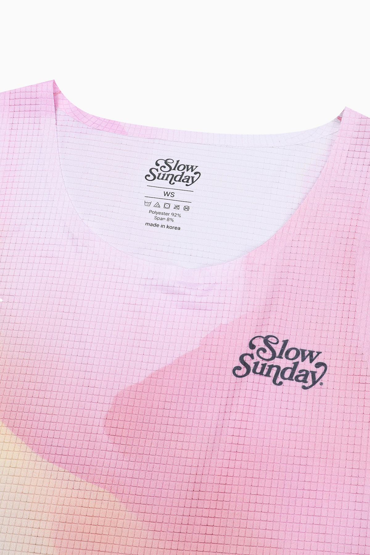 Crop Singlet - Candy Floss